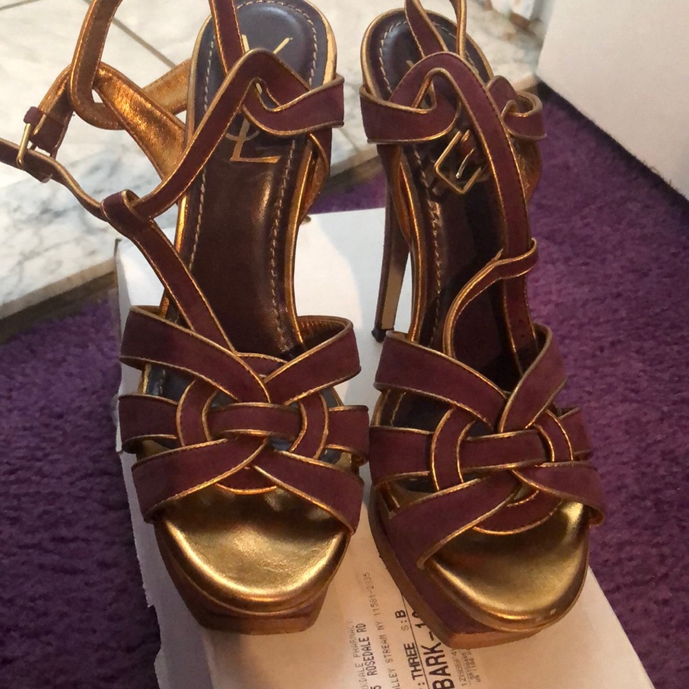 100 percent authentic YSL shoes